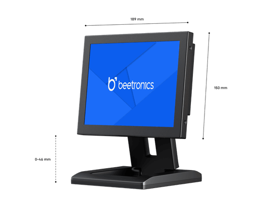 Monitor 8 Pollici Metallo (4:3)