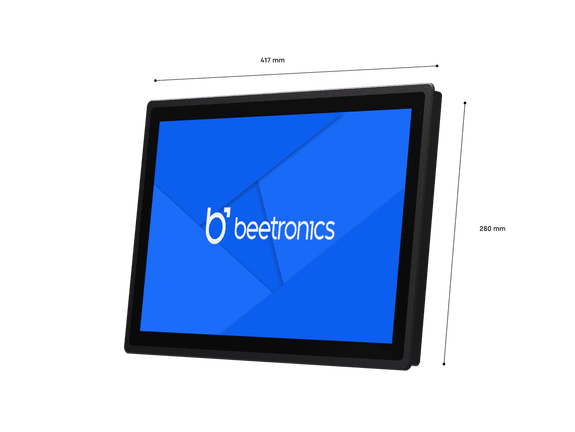 Touchscreen 17 Pollici Metallo (Alta Luminosità)