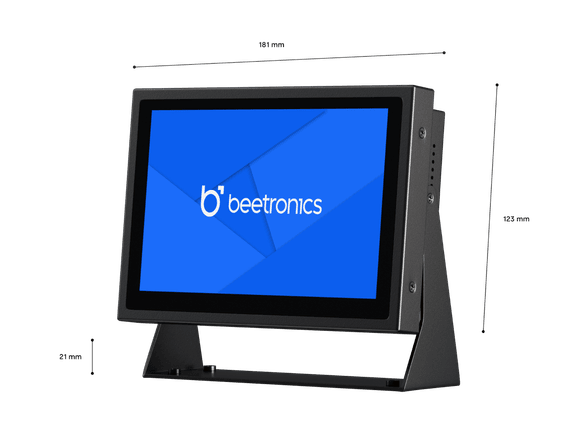 Touchscreen 7 pollici metallo