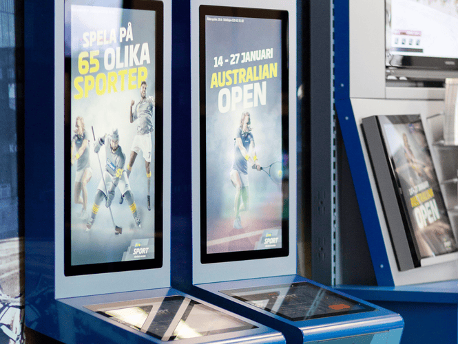 Segnaletica digitale Display per il settore pubblico e le imprese
