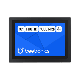 Touchscreen 10 Pollici Metallo (Alta Luminosità)