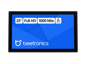 Touchscreen 22 Pollici Metallo (Alta Luminosità)