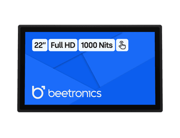 Touchscreen 22 Pollici Metallo (Alta Luminosità)
