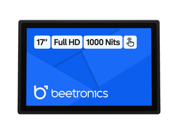 Touchscreen 17 Pollici Metallo (Alta Luminosità)