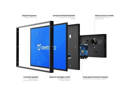 Monitor 19 pollici metallo