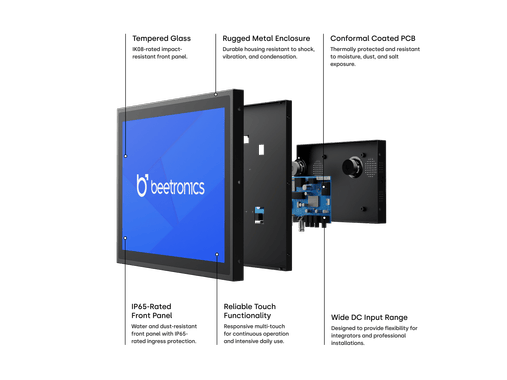 Touchscreen 19 Pollici Metallo (5:4)