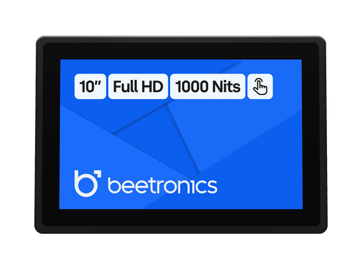 Touchscreen 10 Pollici Metallo (Alta Luminosità)