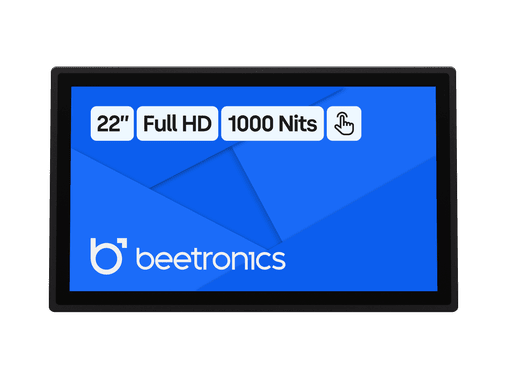 Touchscreen 22 Pollici Metallo (Alta Luminosità)