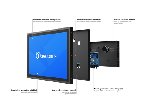 Touchscreen 32 Pollici Metallo